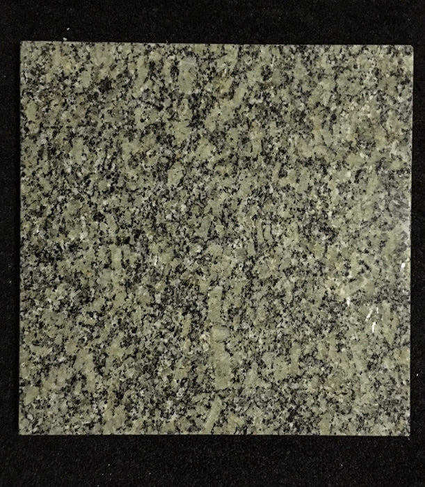 Moss Green Granite Tile - 12" x 12" Polished