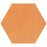 Radar Mostaza Hexagon Porcelain Tile - Matte