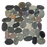 Multi Color Marble Pebble - 12" x 12" Flat Polished