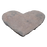 Multi Color Classic Heart Natural Cleft Slate Stepping Stone - 15" x 18" x +/- 1 1/2"
