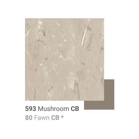 VCT II Standard Vinyl Mushroom 350002593