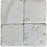 Full Tile Sample - Navona Travertine Tile - 4" x 4" x 3/8" Tumbled