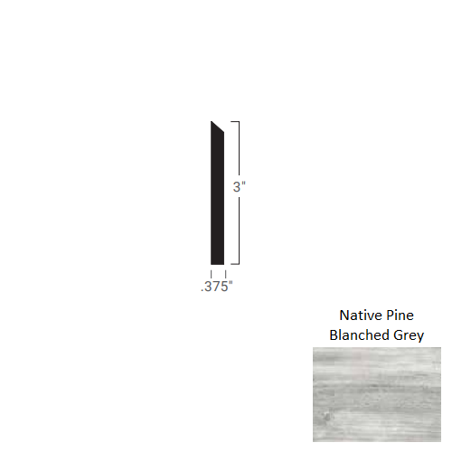 Johnsonite Native Pine Blanched Grey MW-MF6-N