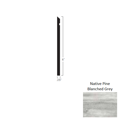 Johnsonite Native Pine Blanched Grey MW-MF6-F6