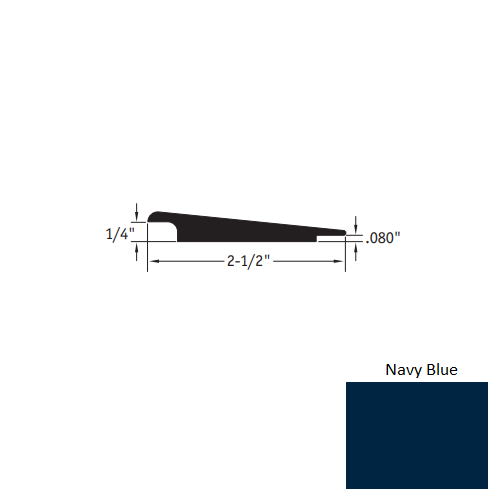 Johnsonite Navy Blue CTA-18-HT