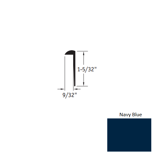 Johnsonite Navy Blue CCC-18-B