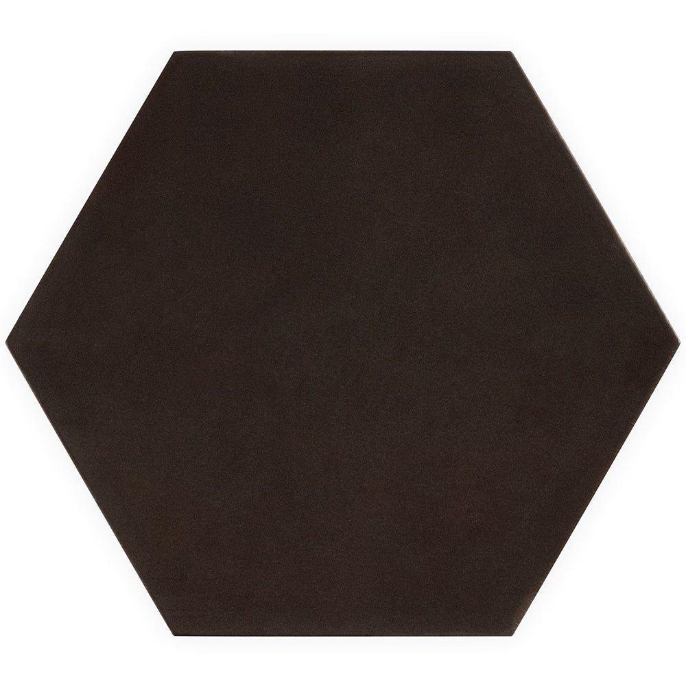 Radar Negro Hexagon Porcelain Tile - Matte