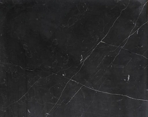 Full Tile Sample - Nero Marquina Marble Tile - 24" x 24" x 3/8" Honed