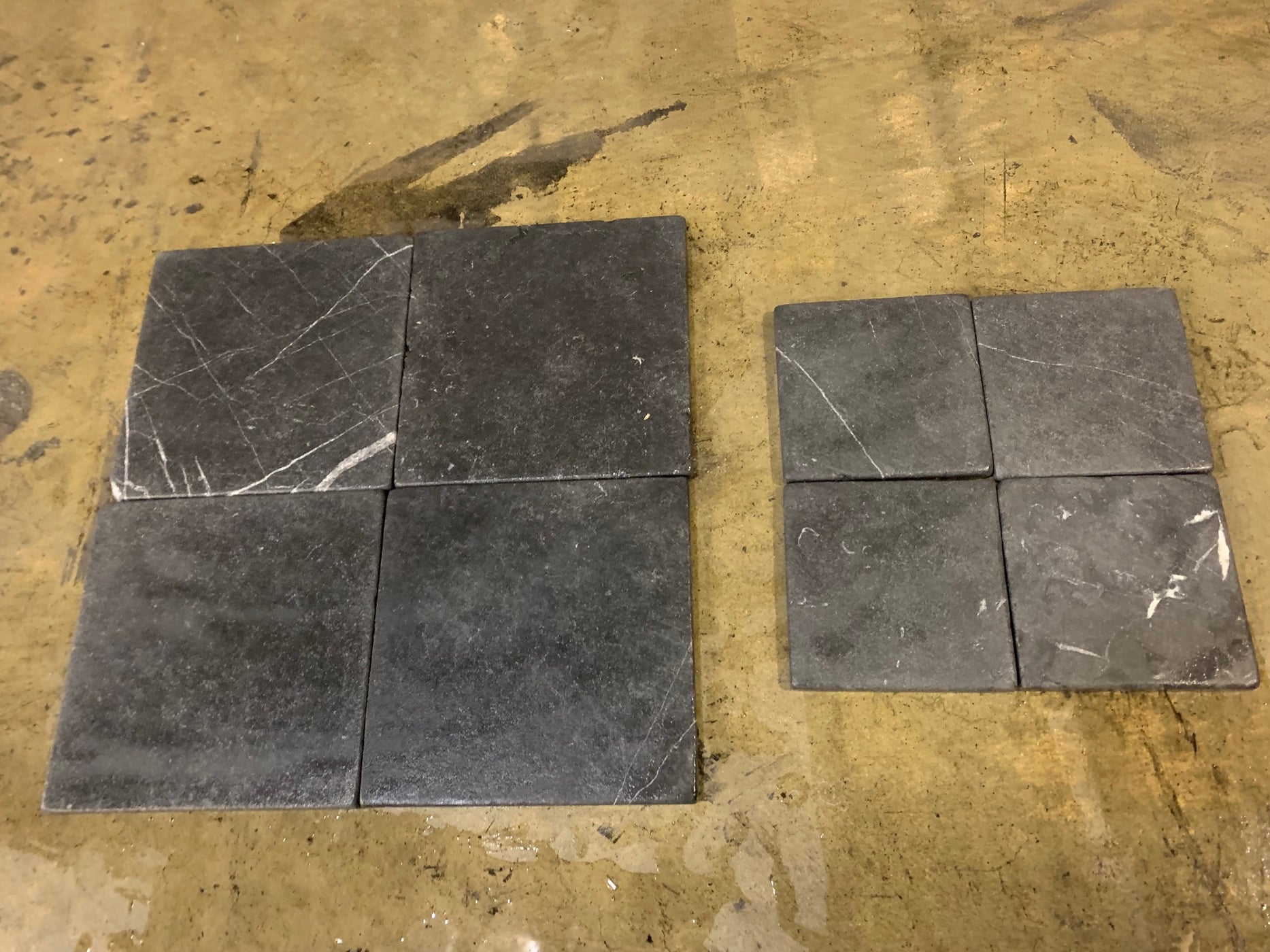 Nero Marquina Tumbled Marble Tile Lowest Price — Stone & Tile Shoppe, Inc.