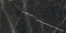 Full Tile Sample - Luxury Nero Marquina Porcelain Tile - 12" x 24" Matte