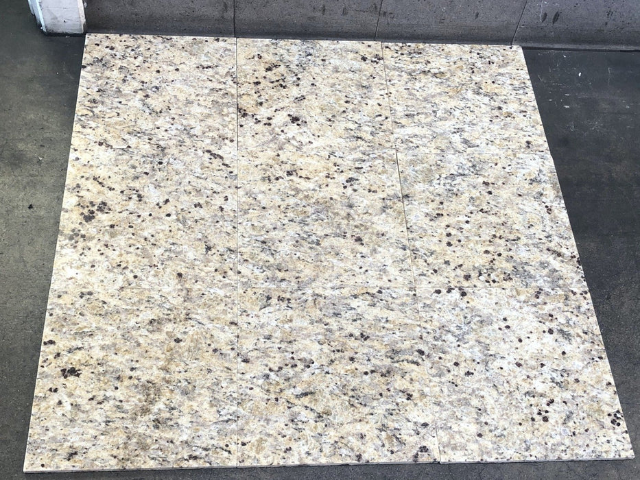 New Venetian Gold Granite Tile - 12" x 12" x 3/8" Polished