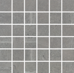 Full Sheet Sample - Adrock Nickel Porcelain Mosaic - 2" x 2" Matte