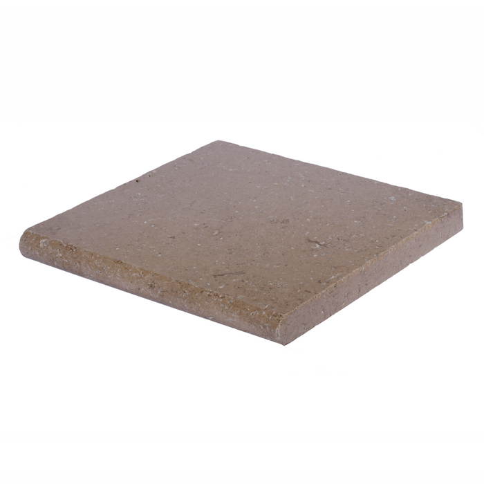 Noche Tumbled Travertine Pool Coping - 12" x 12" x 1 1/4"