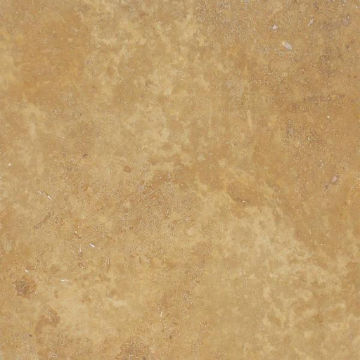 Full Tile Sample - Noche Cross Cut Travertine Tile - 18 x 18 x 1/2" Filled & Honed