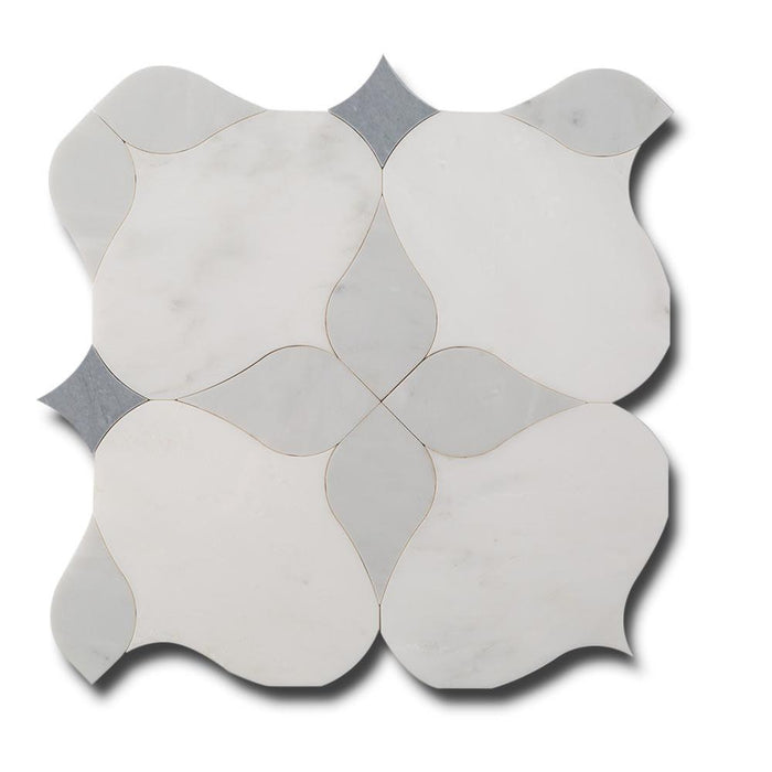 North Star Waterjet Polished Marble Mosaic - North Star