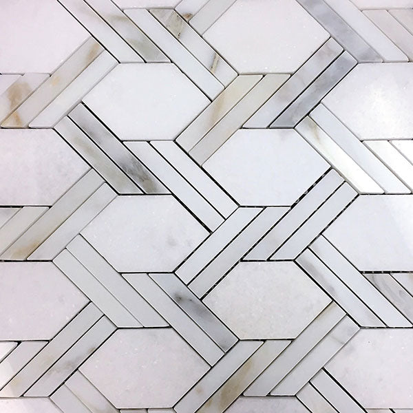 Nottingham MS 38 Polished Marble Mosaic | Lowest Price — Stone & Tile ...
