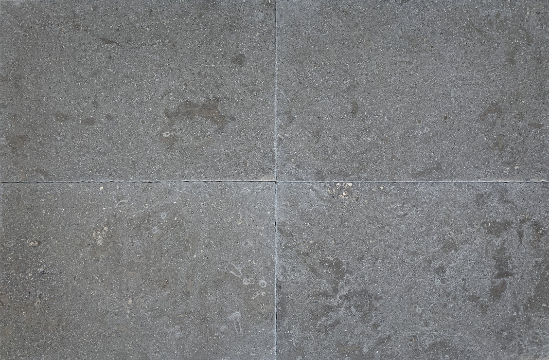 Nova Blue (Azul Lagos) Limestone Tile - 16" x 24" x 5/8" Antique & Chiseled