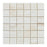 White Vein Cut Onyx Mosaic - 2" x 2" Polished