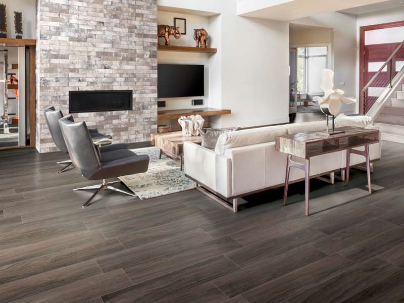 Ontario Tobacco Honed Porcelain Tile - 10" x 48"