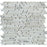 Oriental White Marble Mosaic - Bamboo Sticks Polished