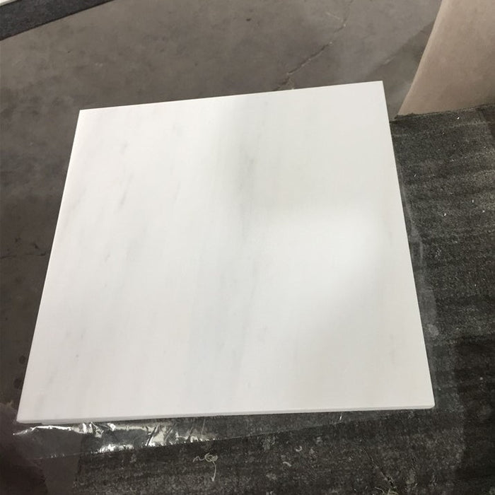 Oriental White Marble Tile - 6" x 6" x 3/8" Honed