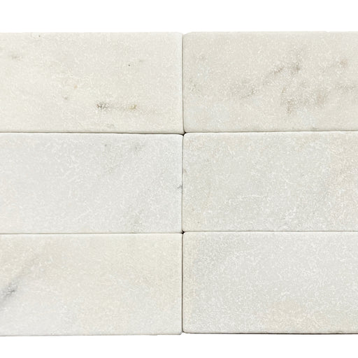 Oriental White Marble Tile - Tumbled