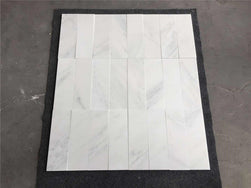 Oriental White Honed Marble Tile — Stone & Tile Shoppe, Inc.