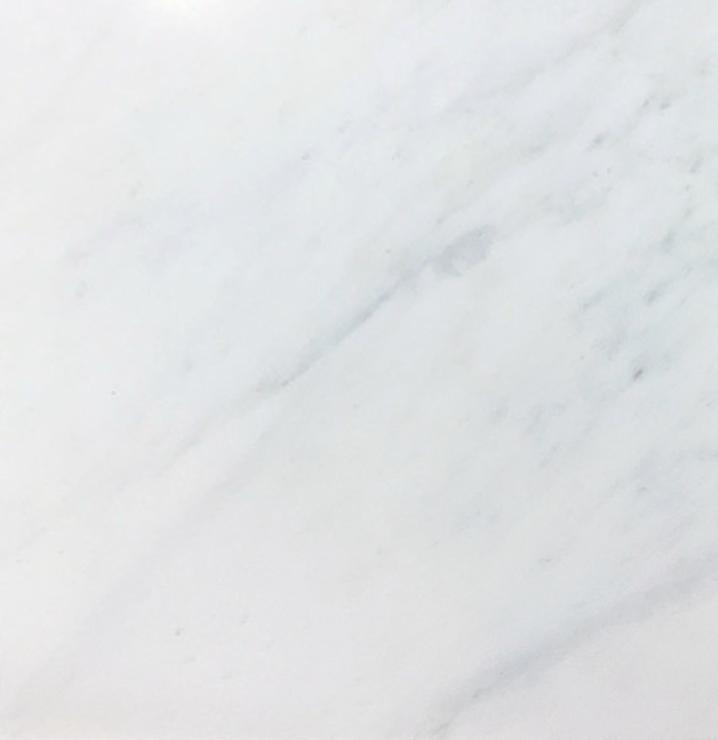 Full Tile Sample - Oriental White Marble Tile - 18" x 18" x 3/8" Polished