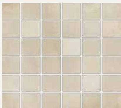 Origini Seta Natural Porcelain Mosaic - 2" x 2"