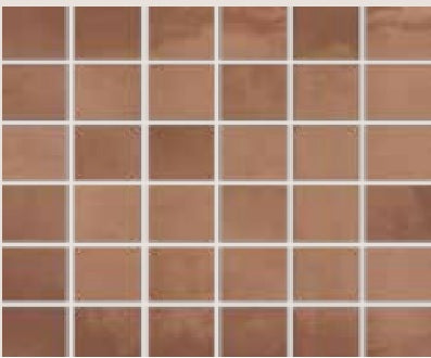 Origini Terracotta Natural Porcelain Mosaic - 2" x 2"