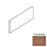 Origini Terracotta Natural Porcelain Bullnose - 3" x 24" Bullnose