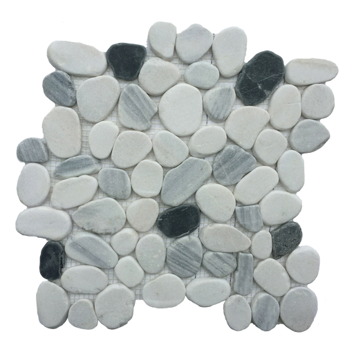 Orion Marble Pebble - 12" x 12" Flat Matte