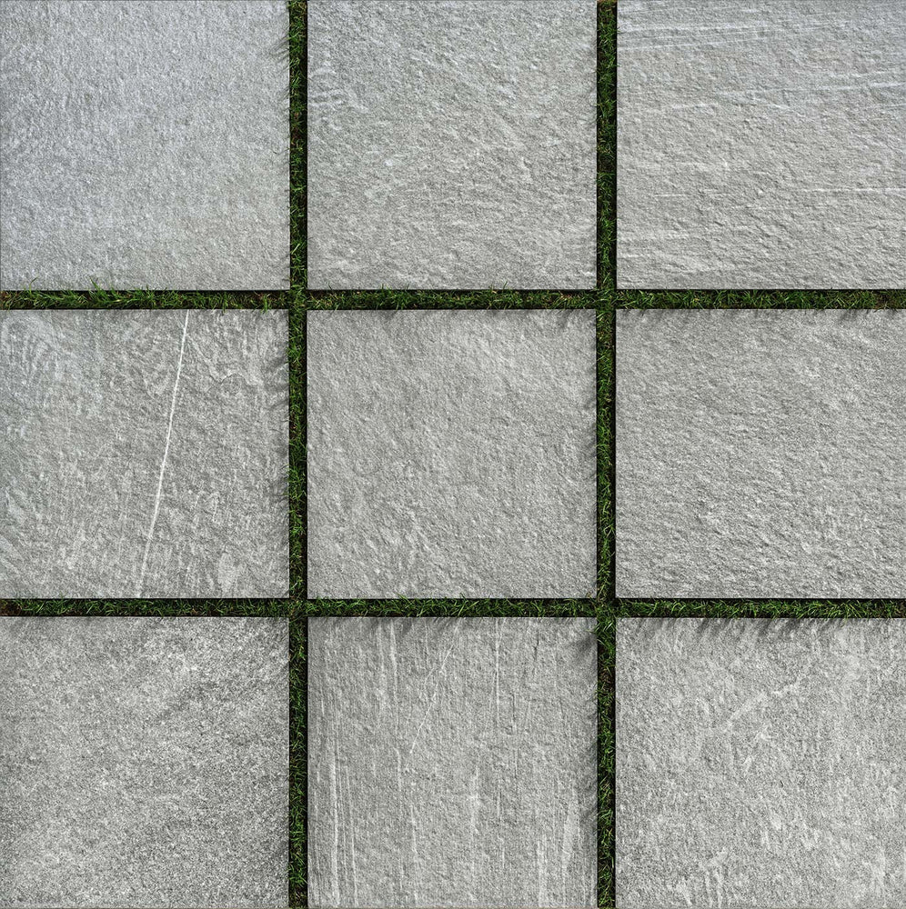 Full Paver Sample - Outdoor Earth Manhattan Gray Porcelain Paver - 24" x 24" x 20 MM Matte