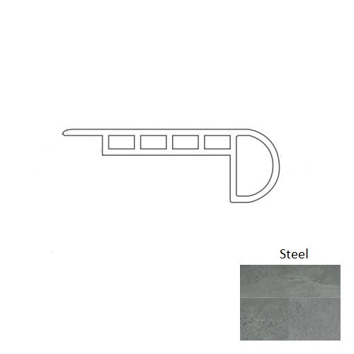 Adura Rigid Rectangle (PR1) Meridian Steel RGR022