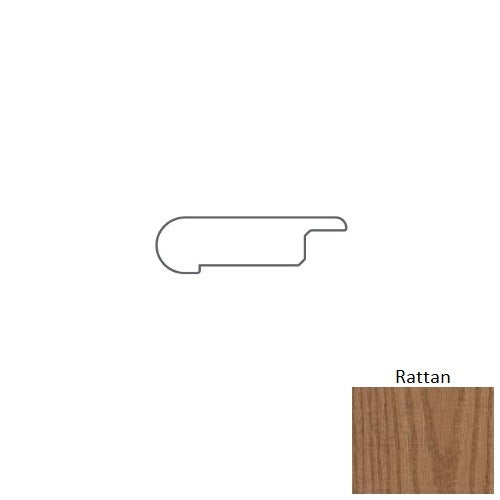 Shaw Tactility Oak 02068 Rattan Hand Scraped Overlap Stair Nose — Stone ...