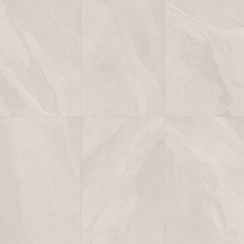 Full Tile Sample - Brazilian Slate Oxford White Porcelain Tile - 12" x 24" Natural