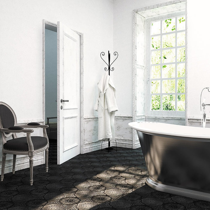 Pantheon Natural Stone Floreale Black PFL-BLACK