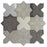 Full Sheet Sample - Skalini Line Pantheon Pantheon Mixed Colors Natural Stone Mosaic - 5" x 5" x 3/8" Textured