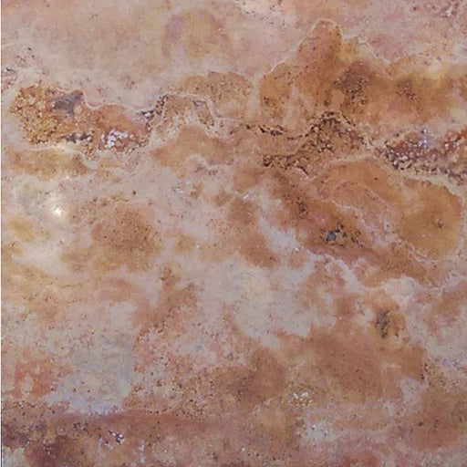 Rojo Travertine Tile - Honed