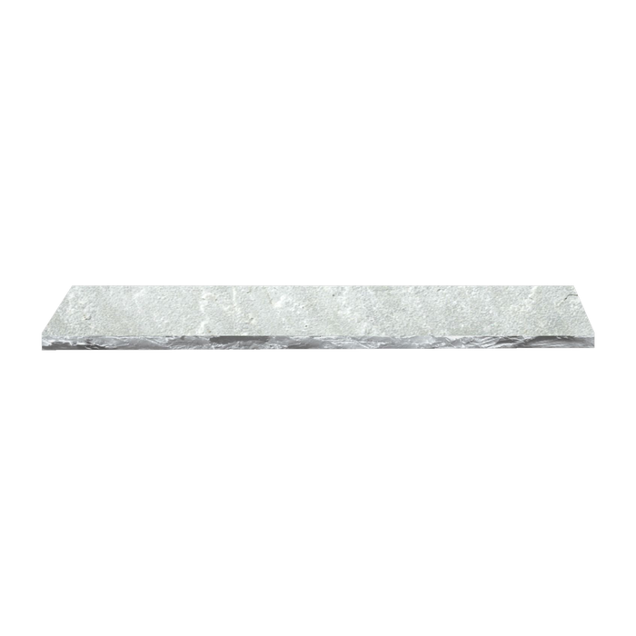 Pearl Grey Natural Cleft Sandstone Tread - 12" x 48" x +/- 2"