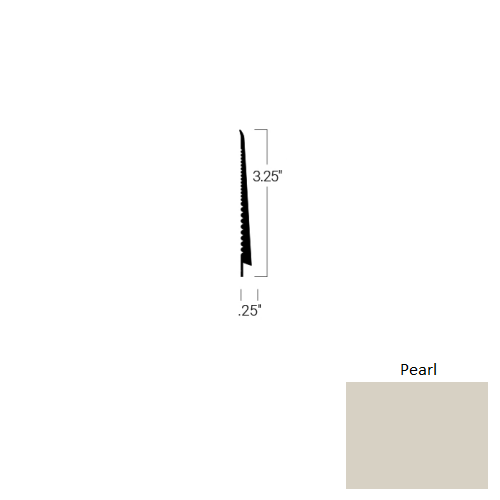 Johnsonite Pearl TDC-22-3 1/4X75