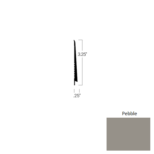 Johnsonite Pebble TDC-32-3 1/4X75