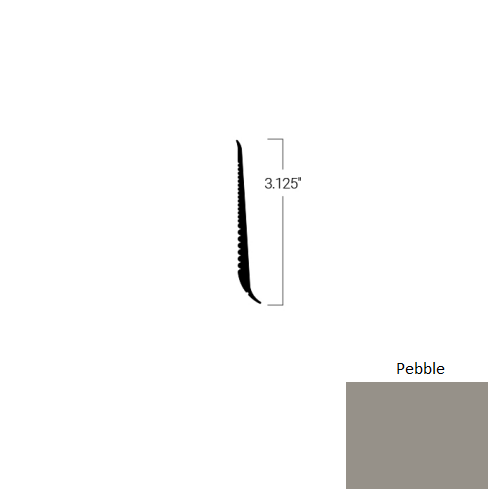 Johnsonite Pebble TDCR-32-3 1/8X75