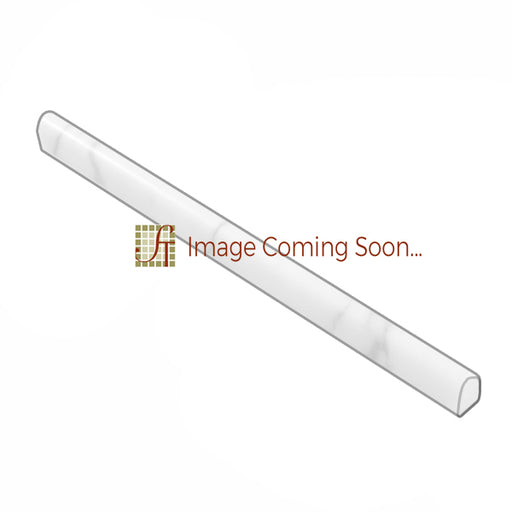 North Pearl Polished Marble Liner - 5/8" x 12" Pencil