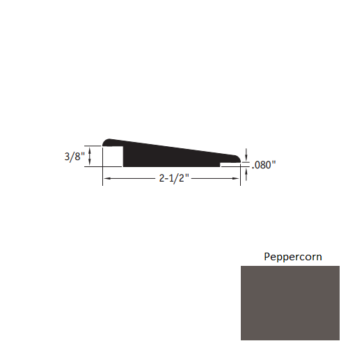 Johnsonite Peppercorn CTA-TB1-Z