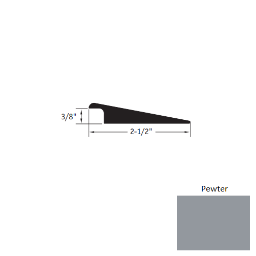 Johnsonite Pewter CTA-38-P