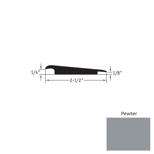 Johnsonite Pewter CTA-38-H
