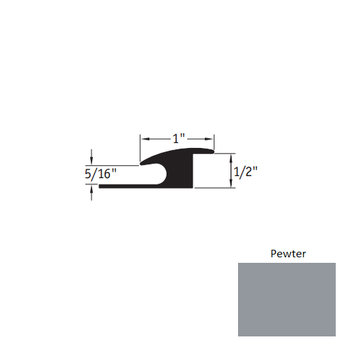 Johnsonite Pewter CWA-38