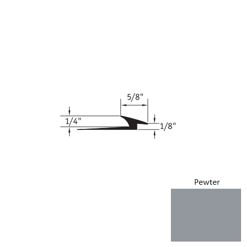 Johnsonite Pewter SLT-38-A