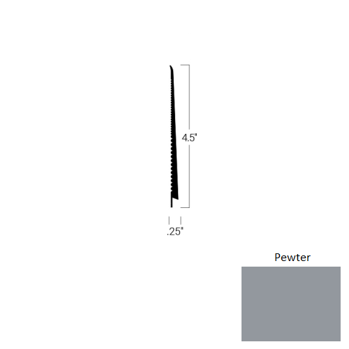 Johnsonite Pewter S102676-38-WB0004-TDC4